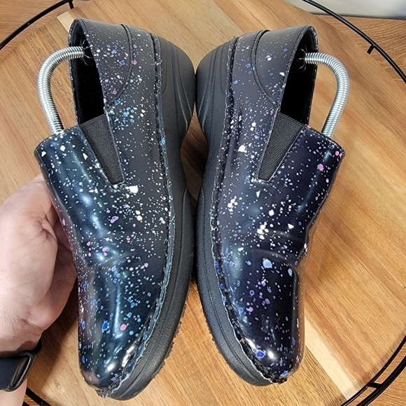 Spring Step Manila Clogs Women's Shoe Size 8.5 Patent Leather Work Multicolor - Picture 5 of 17